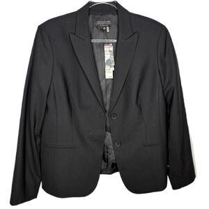 Jones New York Collection Platinum Stretch NWT Black Jacket 16